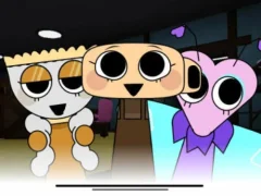 Spel Sprunki x Dandy's World 2 online