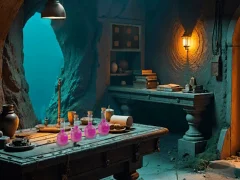 Spel Underwater Sorceress Escape online