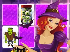 Spel Memory Scary Game online