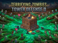 Spel Terrifying Zombies Tower Defense II online