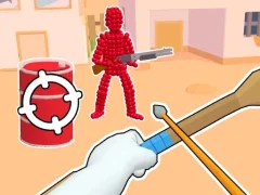 Spel Stickman Archer: Shooting Arrows at Reds online