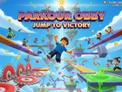 Spel Parkour Obby Jump to Victory online