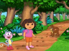 Spel Dora the Explorer Find Those Puppies online