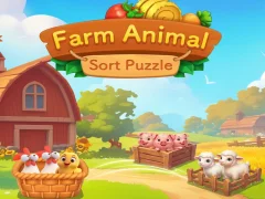 Spel Farm Animal Sort Puzzle online