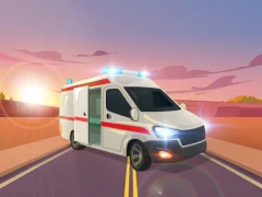 Spel Ambulance Traffic Drive online