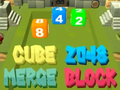 Spel 2048 Cube Merge Block online