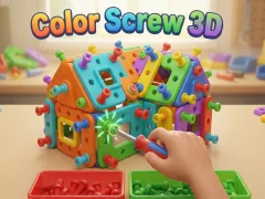 Spel Color Screw 3D online