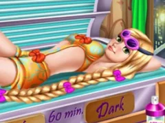 Spel Goldie Princess Tanning online