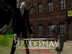 Spel Slenderman Lost at School online
