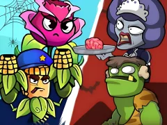 Spel Plants Vs Zombies - Merge Defense online