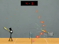 Spel Stick Figure Badminton 3 online