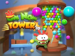 Spel Om Nom Tower 3D online