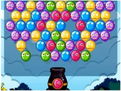 Spel Bubble shooter balloons online