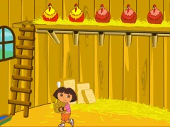 Spel Dora The explorer Saves the Farm online