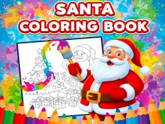 Spel Santa Coloring Book online