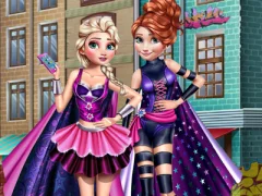 Spel Superhero Spring Princess Dress Up online