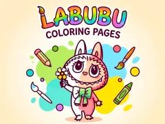 Spel Labubu Coloring Pages online