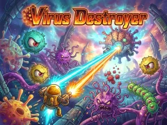 Spel Virus Destroyer online