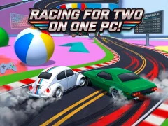 Spel Racing for Two on One PC! online