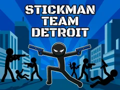 Spel Stickman Team Detroit online