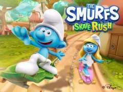 Spel The Smurfs Skate Rush online