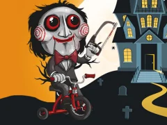 Spel Scary Faces Jigsaw online