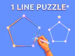 Spel 1 Line Puzzle online