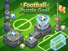 Spel Football Puzzle Goal online
