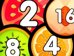 Spel Merge Balls Shooter 2048 Connect Fruits online