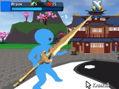 Spel Obby Stickman On Swords online