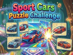 Spel Sport Cars Puzzle Challenge online