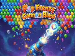 Spel Pop Frenzy Cannon Blast online