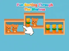 Spel Fun Sorting Through The Shelves online