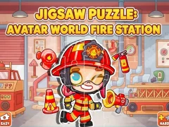 Spel Jigsaw Puzzle: Avatar World Fire Station online