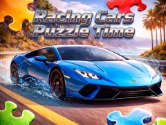 Spel Racing Cars Puzzle Time online