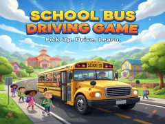 Spel School Bus Driving Game online