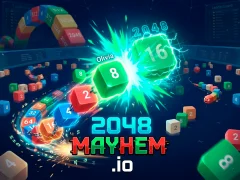Spel 2048 Mayhem.io online