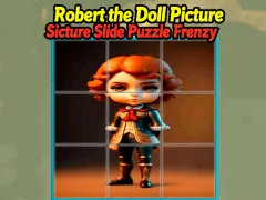 Spel Robert the Doll Picture Slide Puzzle Frenzy online
