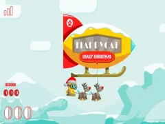 Spel FlappyCat Crazy Christmas online