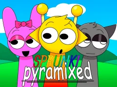 Spel Sprunki Pyramixed online