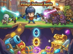 Spel Village Defense Battle online