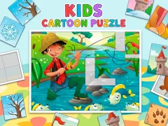 Spel Kids Cartoon Puzzle online