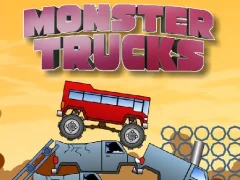 Spel Monster Trucks Challenge online