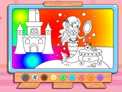 Spel Coloring Book: Mermaid Makeup online