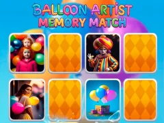 Spel Balloon Artist Memory Match online