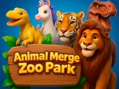 Spel Animal Merge Zoo Park online