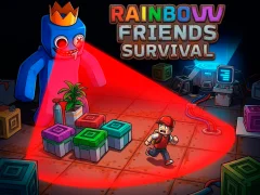 Spel Rainbow Friends Survival online