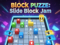 Spel Block Puzze: Slide Block Jam online