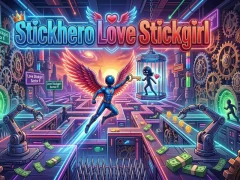 Spel Stickhero Love Stickgirl online