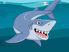 Spel Shark Jigsaw online